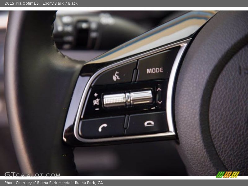 Ebony Black / Black 2019 Kia Optima S