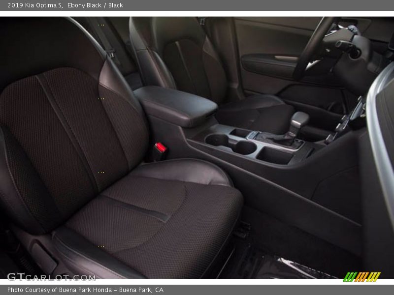 Ebony Black / Black 2019 Kia Optima S
