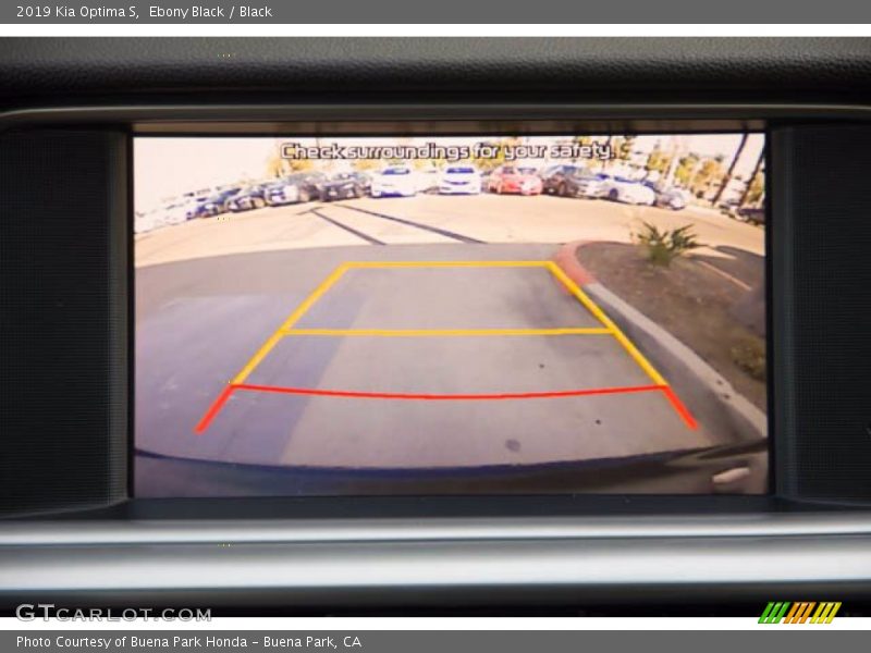 Ebony Black / Black 2019 Kia Optima S