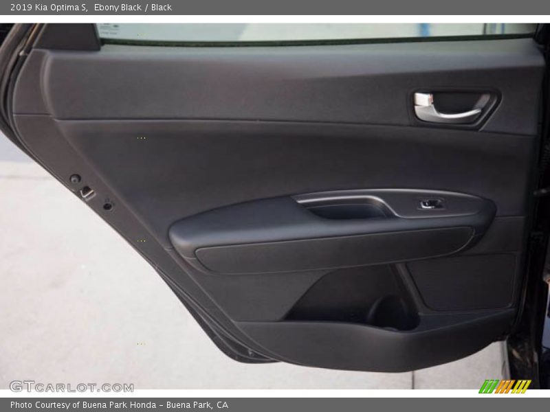 Ebony Black / Black 2019 Kia Optima S