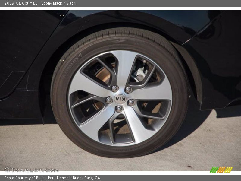 Ebony Black / Black 2019 Kia Optima S