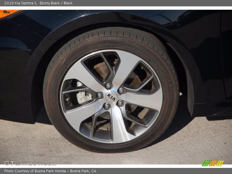 Ebony Black / Black 2019 Kia Optima S