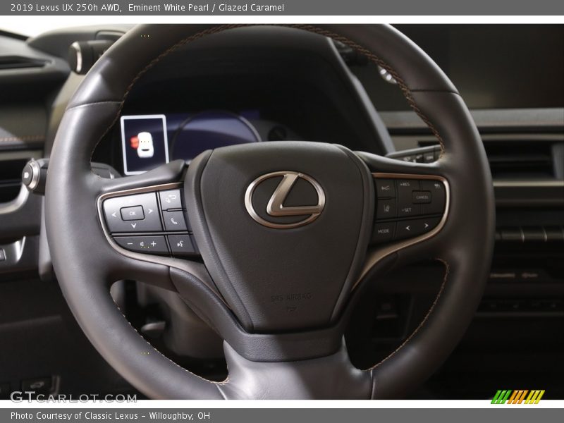 Eminent White Pearl / Glazed Caramel 2019 Lexus UX 250h AWD