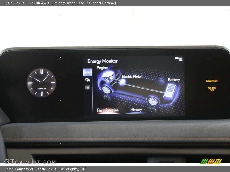 Eminent White Pearl / Glazed Caramel 2019 Lexus UX 250h AWD