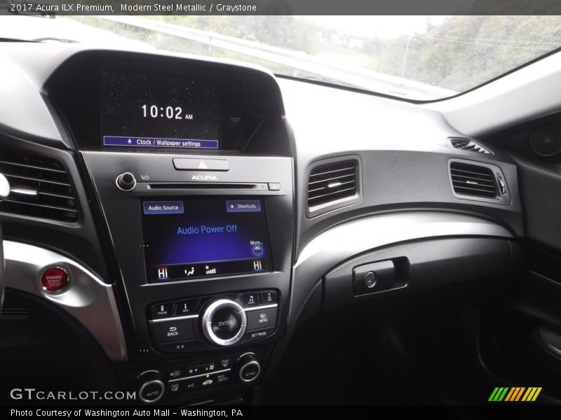 Modern Steel Metallic / Graystone 2017 Acura ILX Premium