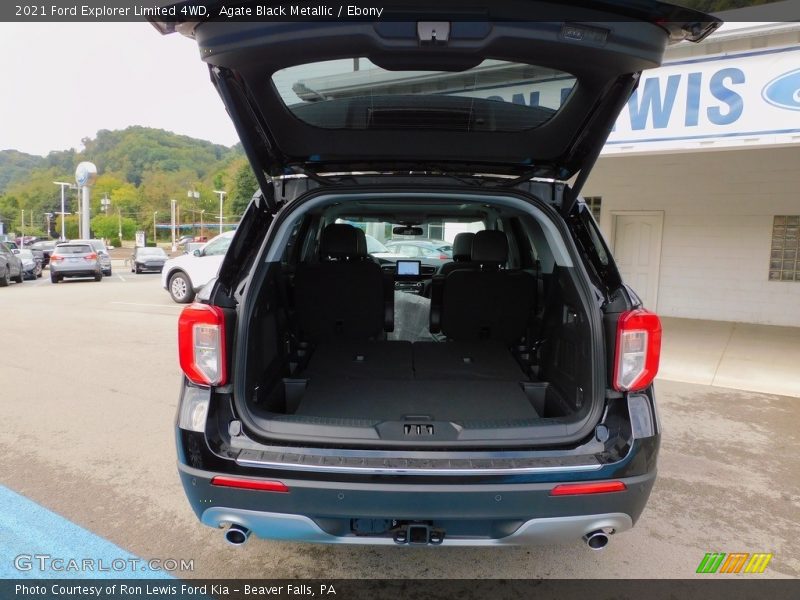 Agate Black Metallic / Ebony 2021 Ford Explorer Limited 4WD