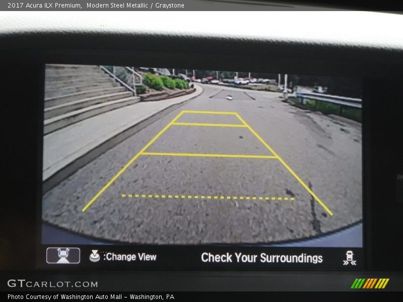 Modern Steel Metallic / Graystone 2017 Acura ILX Premium