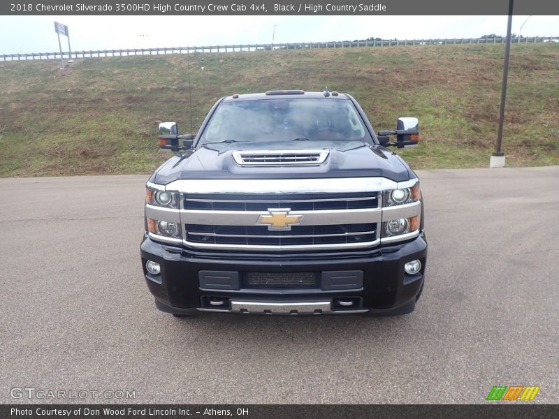 Black / High Country Saddle 2018 Chevrolet Silverado 3500HD High Country Crew Cab 4x4