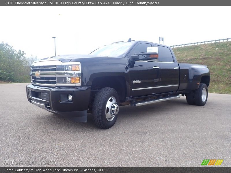 Black / High Country Saddle 2018 Chevrolet Silverado 3500HD High Country Crew Cab 4x4