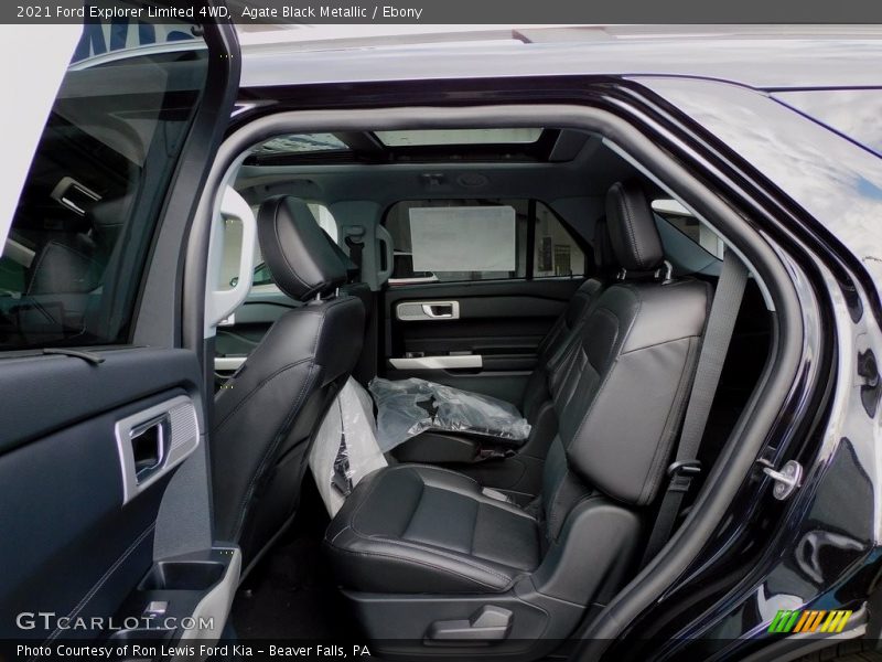 Agate Black Metallic / Ebony 2021 Ford Explorer Limited 4WD