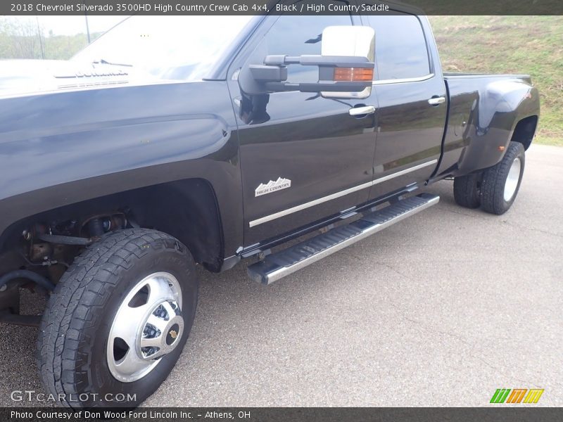 Black / High Country Saddle 2018 Chevrolet Silverado 3500HD High Country Crew Cab 4x4
