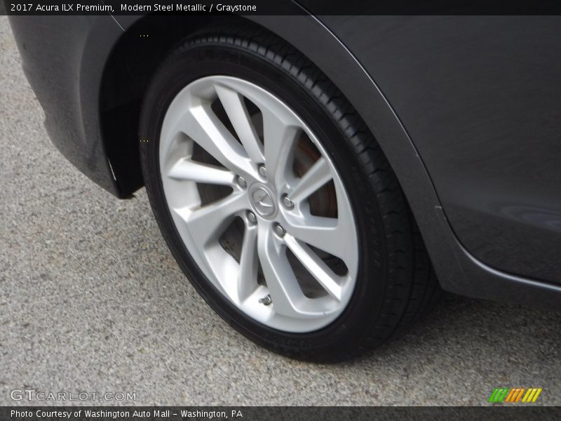 Modern Steel Metallic / Graystone 2017 Acura ILX Premium