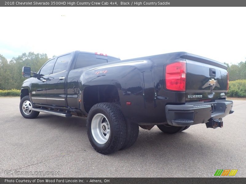 Black / High Country Saddle 2018 Chevrolet Silverado 3500HD High Country Crew Cab 4x4