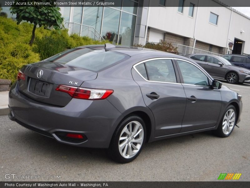 Modern Steel Metallic / Graystone 2017 Acura ILX Premium