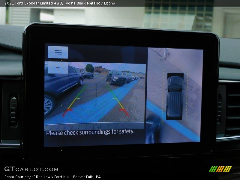 Agate Black Metallic / Ebony 2021 Ford Explorer Limited 4WD