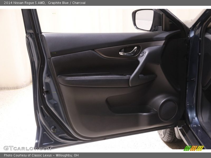 Graphite Blue / Charcoal 2014 Nissan Rogue S AWD