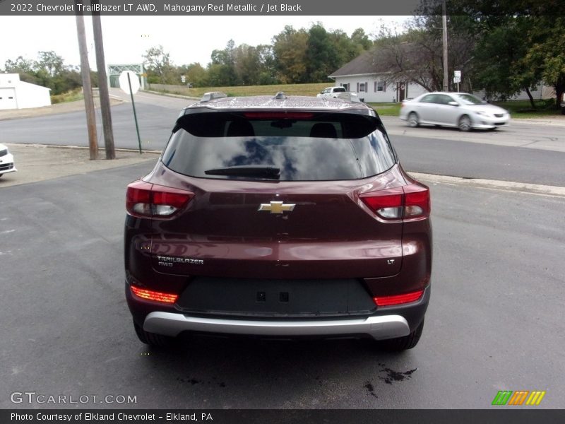Mahogany Red Metallic / Jet Black 2022 Chevrolet TrailBlazer LT AWD