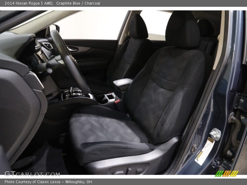 Graphite Blue / Charcoal 2014 Nissan Rogue S AWD