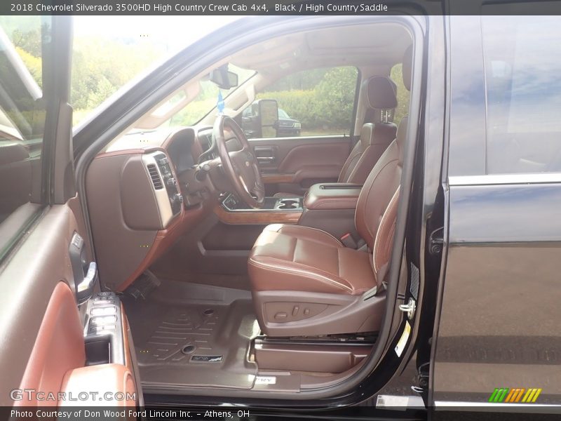 Front Seat of 2018 Silverado 3500HD High Country Crew Cab 4x4