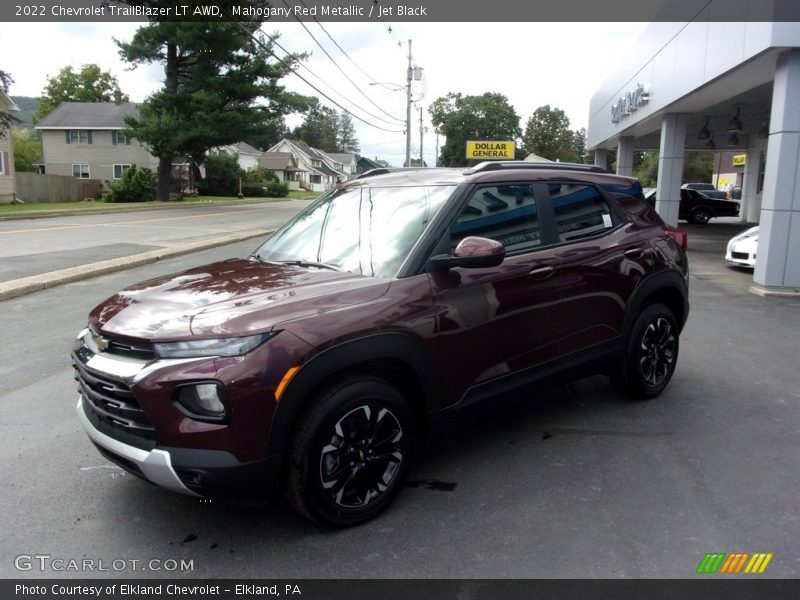 Mahogany Red Metallic / Jet Black 2022 Chevrolet TrailBlazer LT AWD