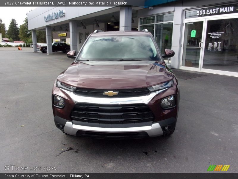 Mahogany Red Metallic / Jet Black 2022 Chevrolet TrailBlazer LT AWD