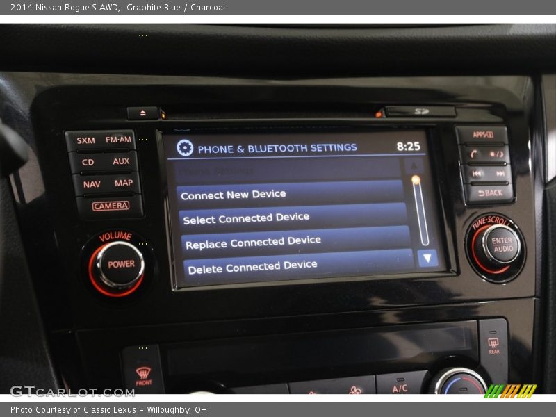 Graphite Blue / Charcoal 2014 Nissan Rogue S AWD