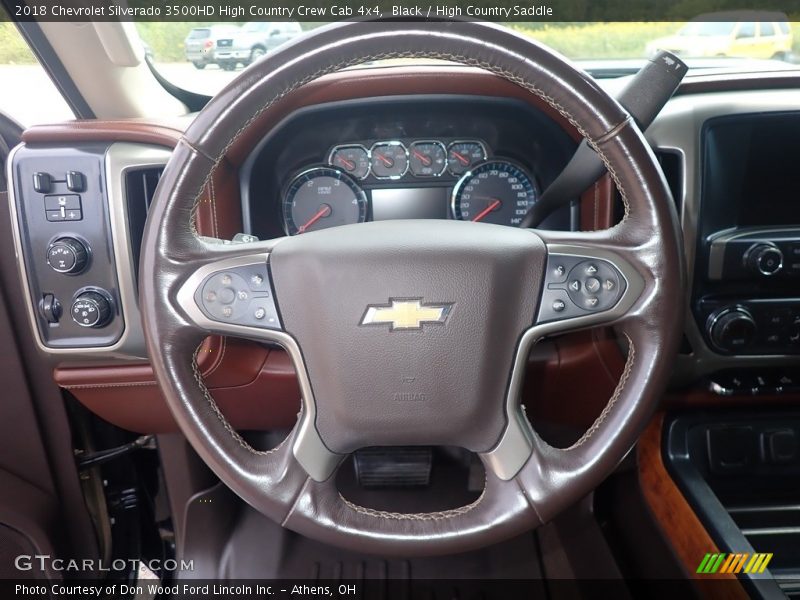 2018 Silverado 3500HD High Country Crew Cab 4x4 Steering Wheel