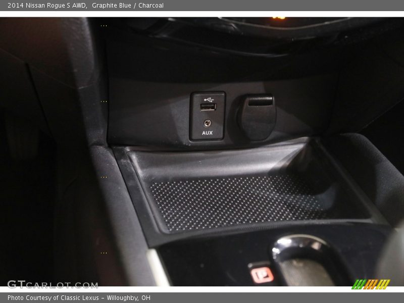 Graphite Blue / Charcoal 2014 Nissan Rogue S AWD