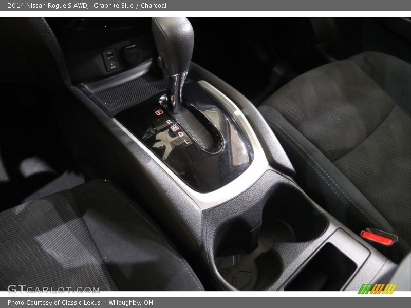 Graphite Blue / Charcoal 2014 Nissan Rogue S AWD