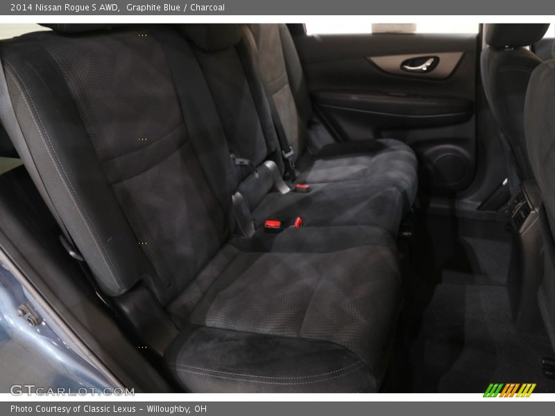 Graphite Blue / Charcoal 2014 Nissan Rogue S AWD