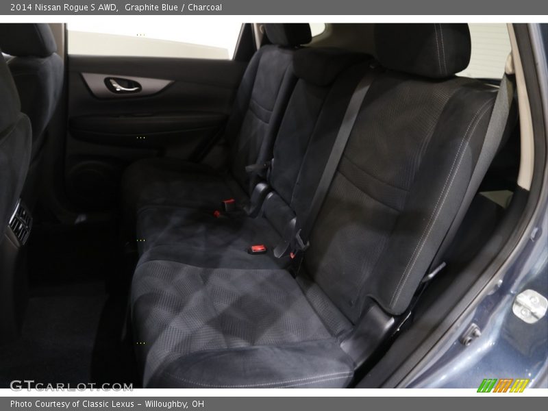 Graphite Blue / Charcoal 2014 Nissan Rogue S AWD