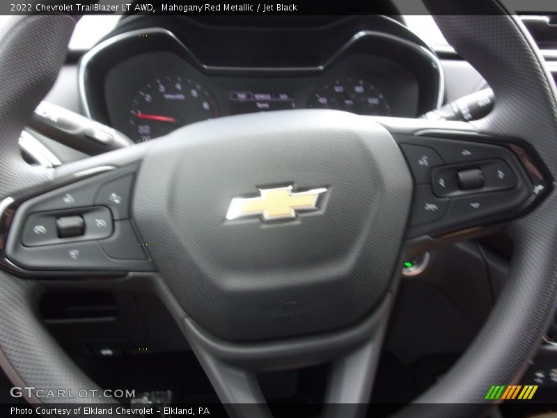 Mahogany Red Metallic / Jet Black 2022 Chevrolet TrailBlazer LT AWD