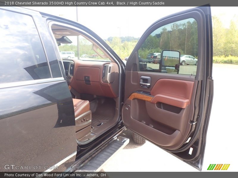 Black / High Country Saddle 2018 Chevrolet Silverado 3500HD High Country Crew Cab 4x4