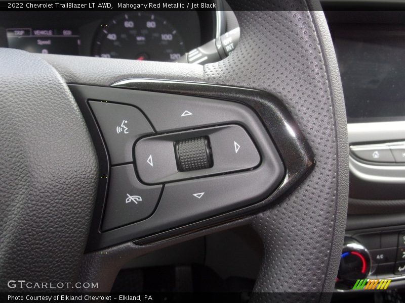 Mahogany Red Metallic / Jet Black 2022 Chevrolet TrailBlazer LT AWD