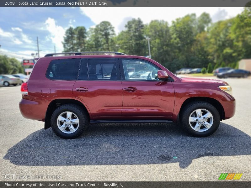 Salsa Red Pearl / Dark Gray 2008 Toyota Land Cruiser