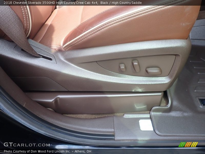 Front Seat of 2018 Silverado 3500HD High Country Crew Cab 4x4