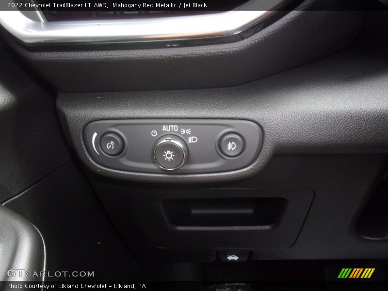 Mahogany Red Metallic / Jet Black 2022 Chevrolet TrailBlazer LT AWD