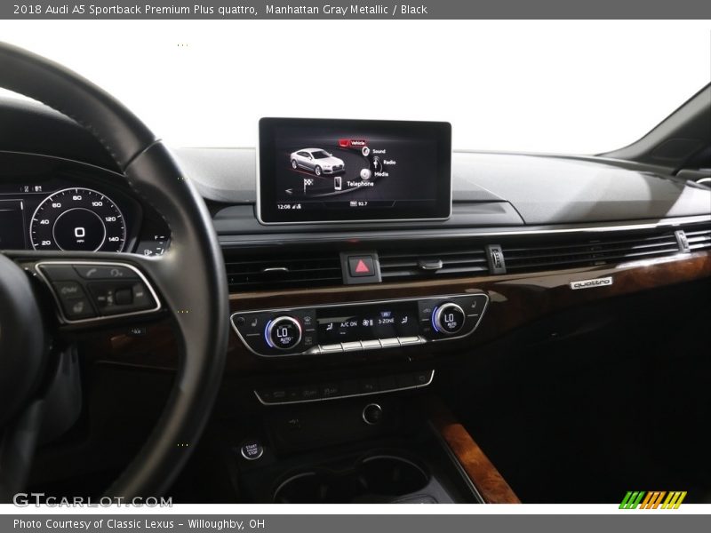 Manhattan Gray Metallic / Black 2018 Audi A5 Sportback Premium Plus quattro