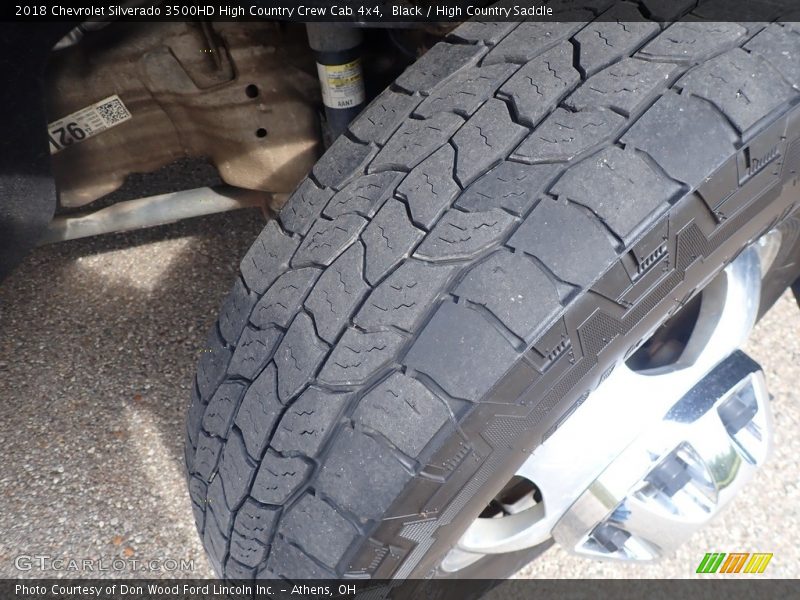 Black / High Country Saddle 2018 Chevrolet Silverado 3500HD High Country Crew Cab 4x4