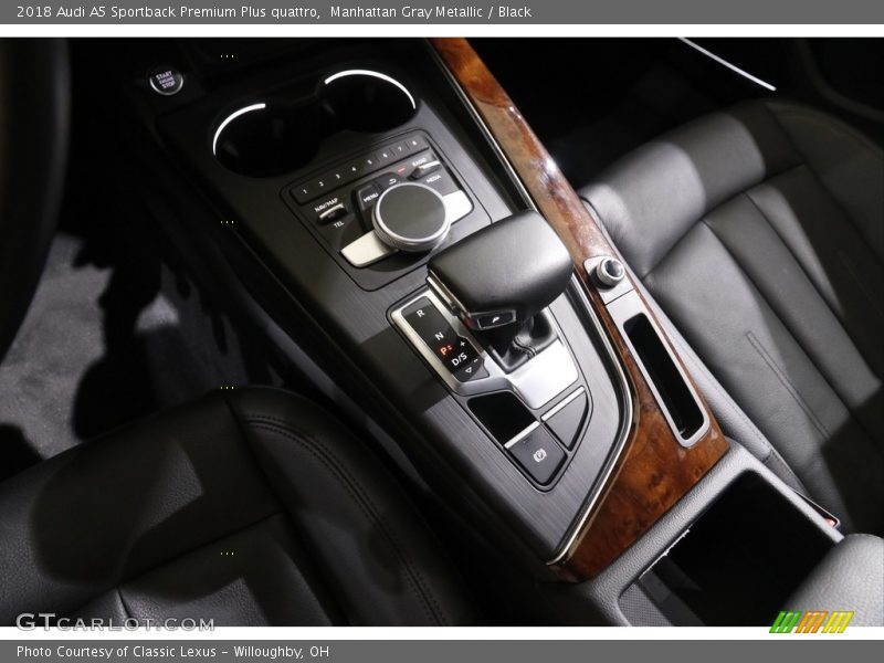 Manhattan Gray Metallic / Black 2018 Audi A5 Sportback Premium Plus quattro