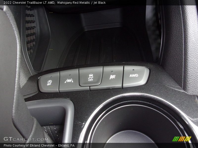 Mahogany Red Metallic / Jet Black 2022 Chevrolet TrailBlazer LT AWD