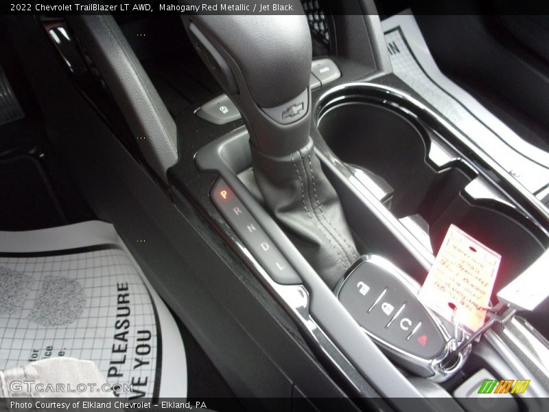 Mahogany Red Metallic / Jet Black 2022 Chevrolet TrailBlazer LT AWD