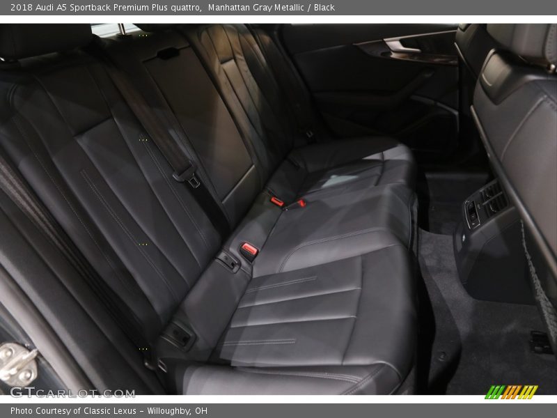 Manhattan Gray Metallic / Black 2018 Audi A5 Sportback Premium Plus quattro