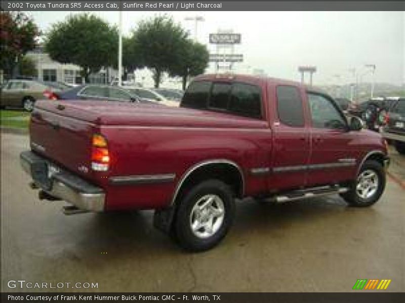 Sunfire Red Pearl / Light Charcoal 2002 Toyota Tundra SR5 Access Cab