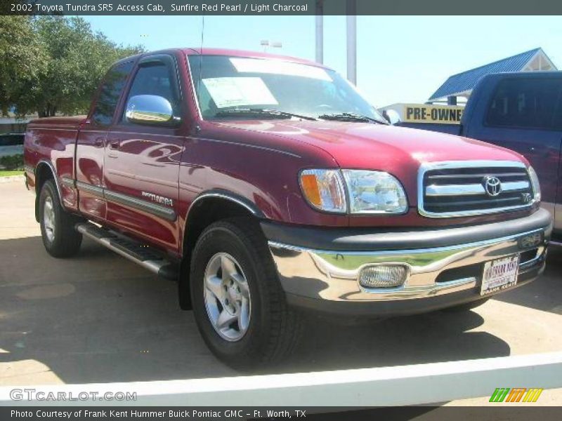 Sunfire Red Pearl / Light Charcoal 2002 Toyota Tundra SR5 Access Cab