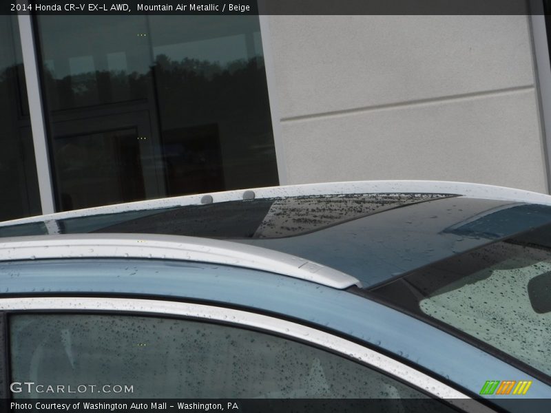 Mountain Air Metallic / Beige 2014 Honda CR-V EX-L AWD