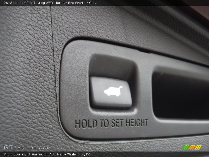 Basque Red Pearl II / Gray 2018 Honda CR-V Touring AWD
