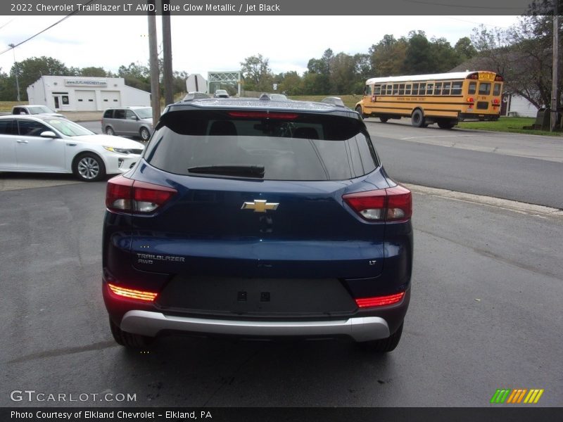 Blue Glow Metallic / Jet Black 2022 Chevrolet TrailBlazer LT AWD
