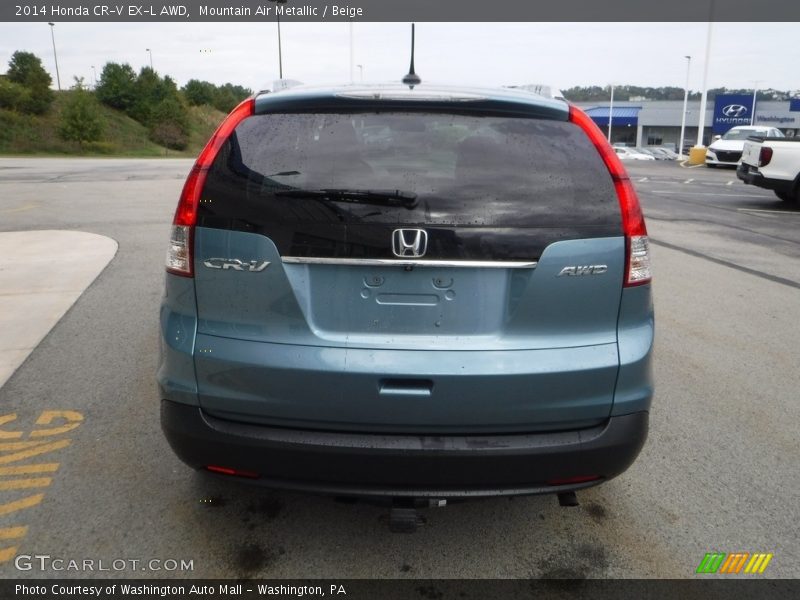 Mountain Air Metallic / Beige 2014 Honda CR-V EX-L AWD