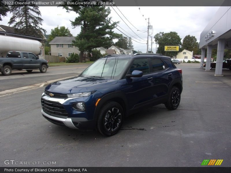 Blue Glow Metallic / Jet Black 2022 Chevrolet TrailBlazer LT AWD